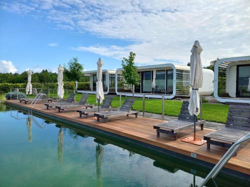 Glamping Maleric with Natural Pool