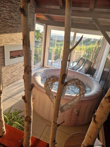 Vineyard Cottage with Private Jacuzzi
