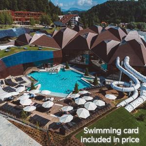 F96 TERME OLIMIA, Aqualuna KAMP NATURA PODČETRTEK card included all year 