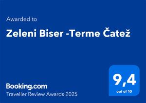 Zeleni Biser -Terme Čatež 