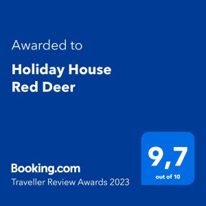 Holiday House Red Deer 