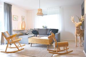 Lesnavesna designer Apartment with a garden 