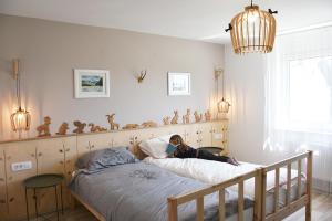 Lesnavesna designer Apartment with a garden 