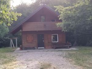 Podklanci-house in the forest