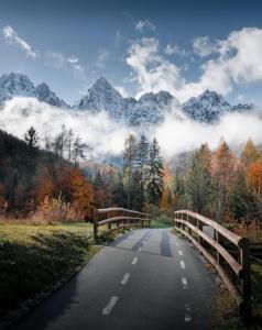Alpine Wooden Villa with a View 