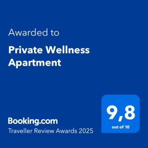 Private Wellness Apartment 