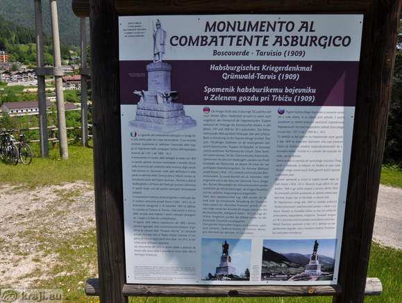 Tarvis - Habsburgisches Kriegerdenkmal