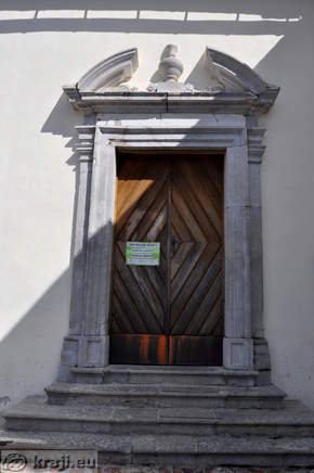 Side entrance
