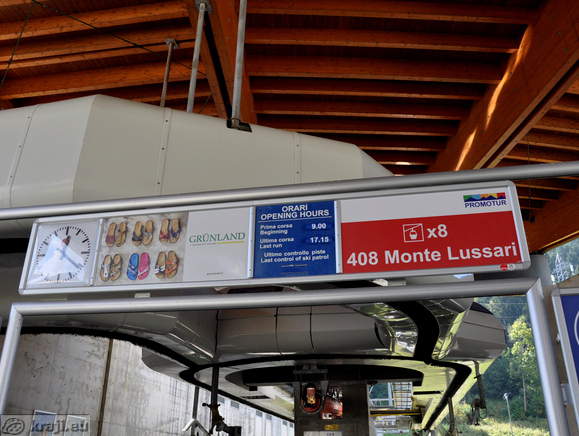 Žičnica na Višarje - Delovni čas