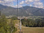 Cable car of Mount Lussari - Ride - Vožnja