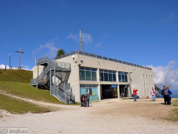 Mount Lussari - Upper station of the cable car