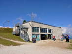 Upper station - Mount Lussari - Upper station of the cable car 