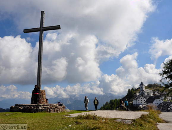 Cross and Sanctuary of Mount Lussari