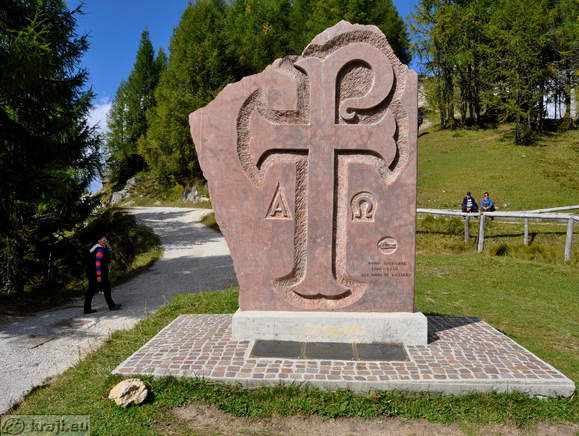 Monument of the Heavenly Way - Errected on 650th Anniversary of Mary apparitions on Sanctuary of Mount Lussari