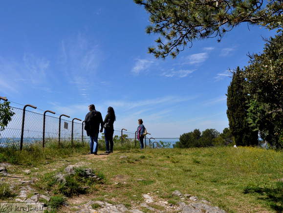 Razgledna točka na Stari devinski grad