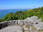Military emplacement 2 - Military emplacement and Duino Castle in the background 
