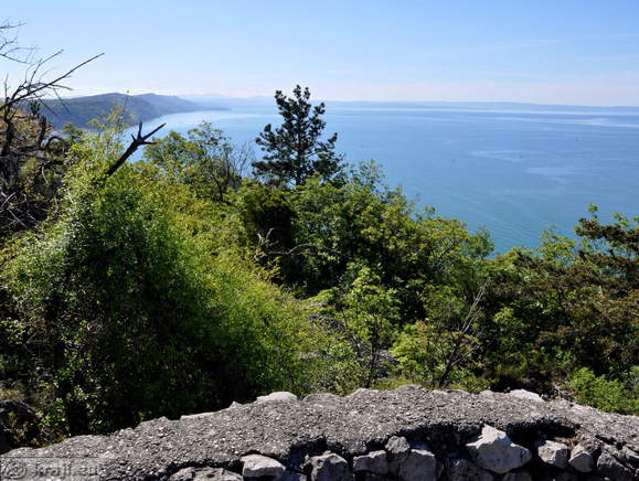 Pogled v smeri Slovenije