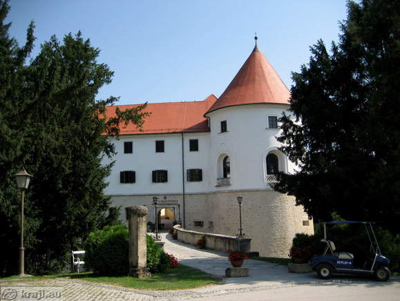Entrance part of Castle Mokrice