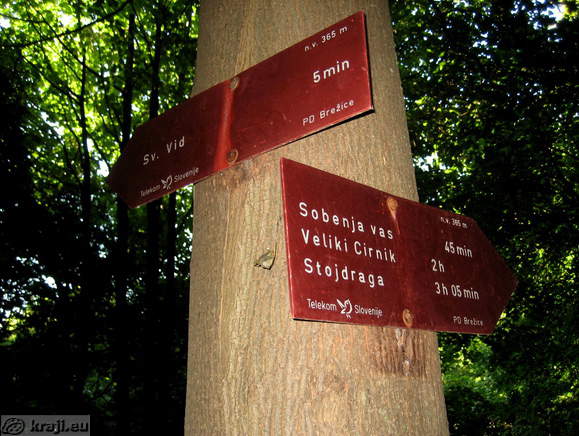 Sentviska gora (Sentvid Berg) - Hl. Vitus