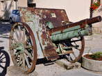 Regional Museum Kocevje - Cannon at Sesek Home 
