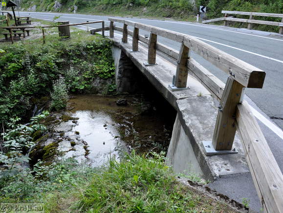 Most čez potok Nežica