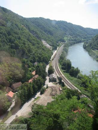 Brestanica <br> Reka Sava ob začetku Brestanice
