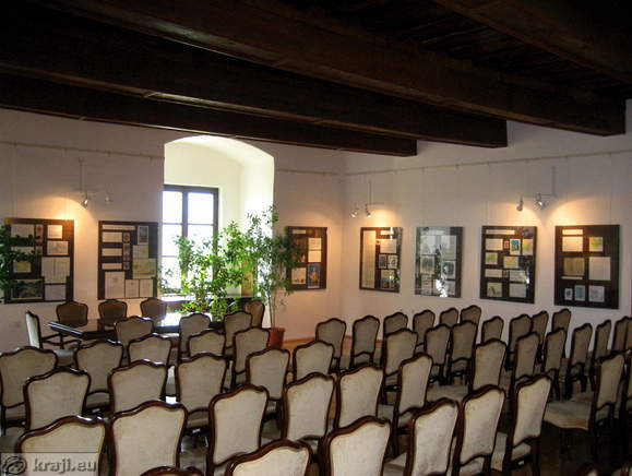 Hall in the Castle Brestanica