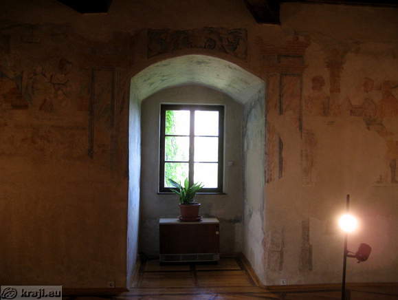 Renaissance tract with frescos from the start of 16th century