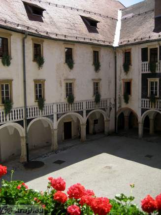 East tract of the castle