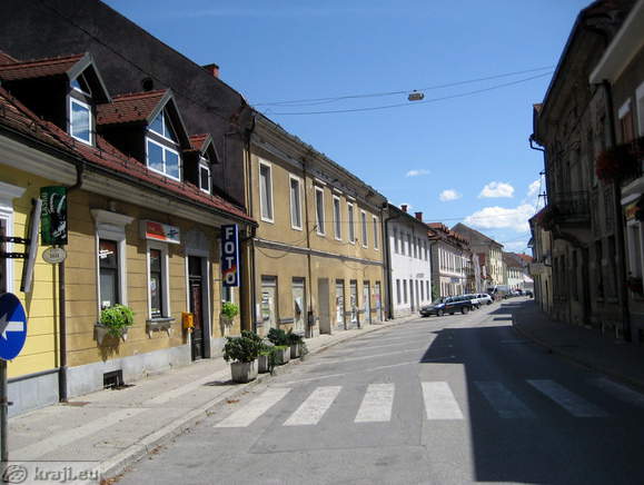 Krsko - Cesta krških žrtev (Straße Krsko Opfers)