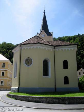 Church of St. John Evangelist from back Church of St. John Evangelist from back