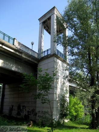 Simihel bridge in Novo mesto