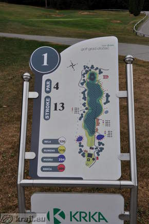Hole 1 - Map