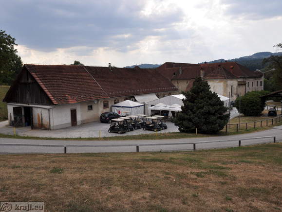 Building of the Golf Grad Otocec at Struga Castle
