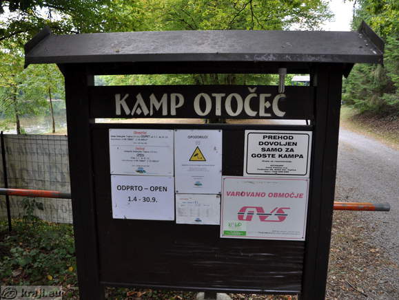 Camping Otocec - Information