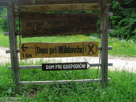 Trdinov vrh - Dom pri Gospodicni