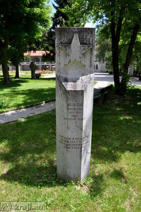 Spomenik - Majda Šilc (narodni heroj, 1923 - 1944)