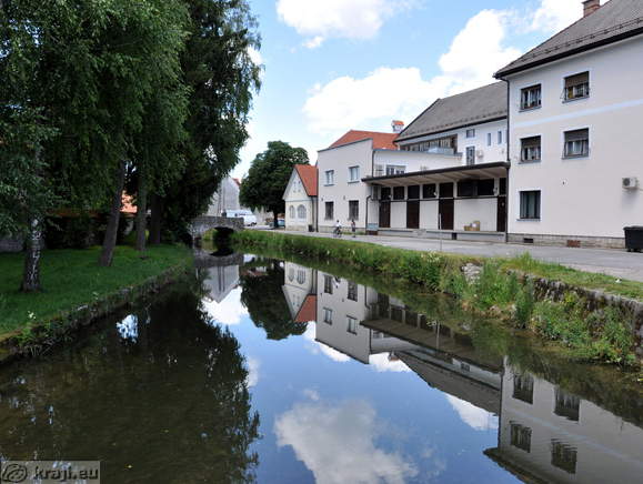 River Bistrica in Ribnica