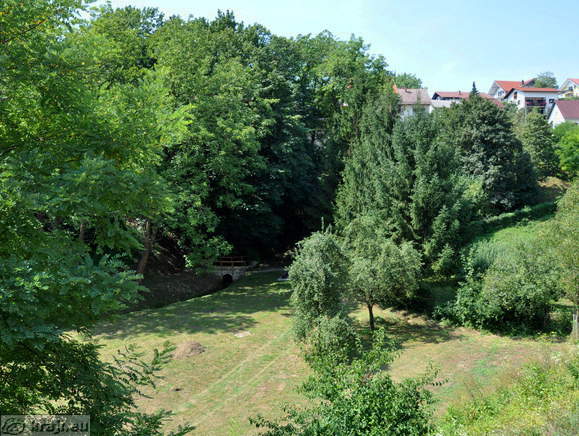 Suhor Source below the old town centre of Metlika