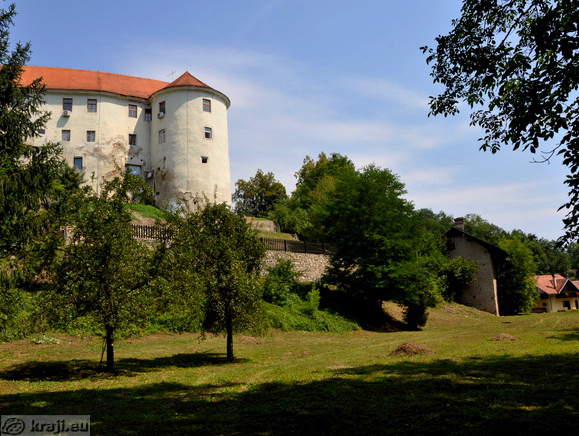 View of Komenda (retirement home) from the Suhor Source