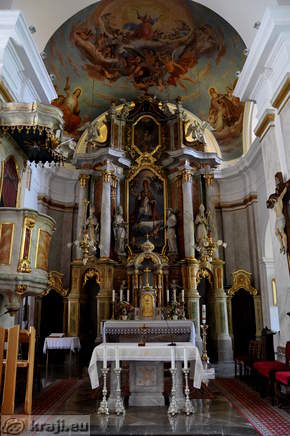 Prezbiterij - Glavni oltar