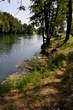 Camp - The Kolpa River at the Camp Primostek 