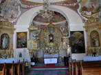 Vesela Gora - Cerkev sv. Frančiška Ksaverija <br> Notranjost 