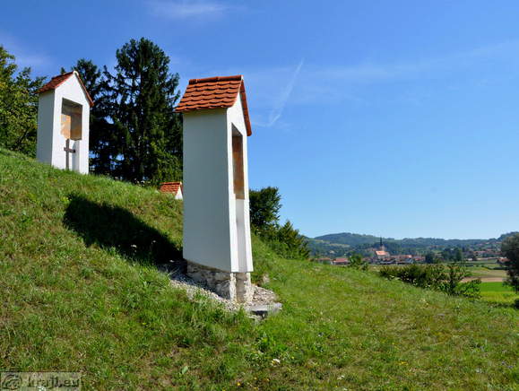 Šentrupert v ozadju