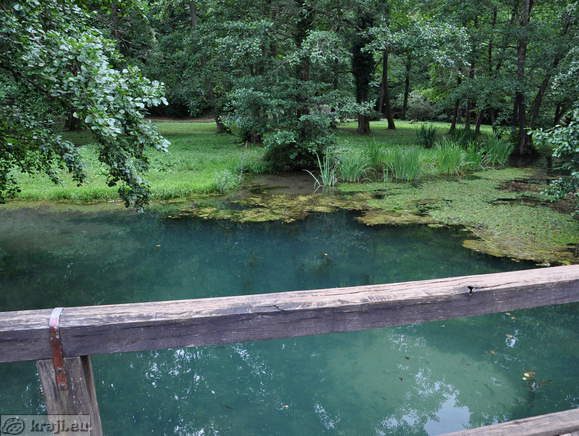 Klevevška Toplica <br> Jezerce potoka Radulja