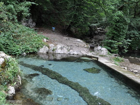 Naravno kopališče Klevevška Toplica