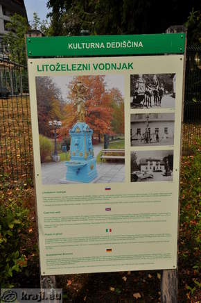Smarjeske Toplice - Gusseiserner Brunnen