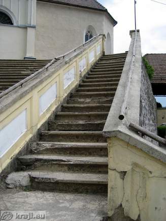 Stairs to the Parish Church of St. John the Baptist