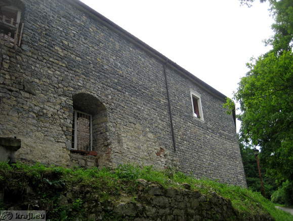 The castle walls