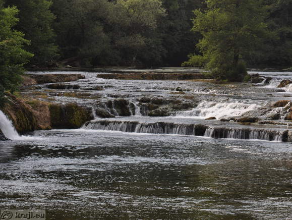 Krka River at Zuzemberk